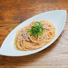 しらすと明太子のアーリオオーリオ