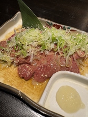揚げ砂ずりポン酢