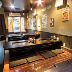 2階掘りごたつ席