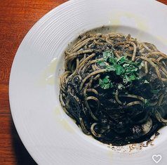 いか墨パスタ