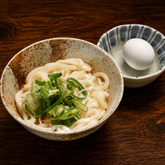 〆の讃岐うどん