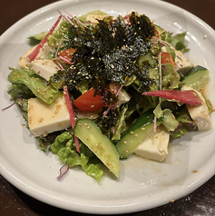 豆腐のチョレギサラダ