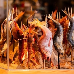 海鮮炭火原始焼き 日本酒 のど黒炭魚 新橋駅前店のおすすめ料理1