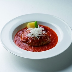 ピり辛中華風にこみハンバーグ