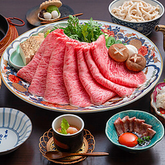 京風すき焼き - 竹コース