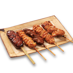 鶏串焼き5本盛り