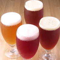 香りや味わいにこだわりあり◎全4種のクラフトビール