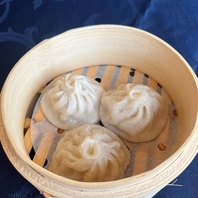 熱々の蒸したて点心