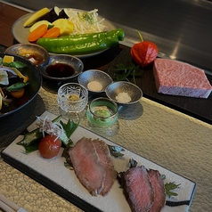 神戸ビーフ 鉄板ステーキ 和みのコース写真