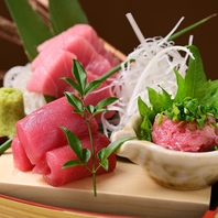 港直送の新鮮鮮魚も