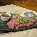 料理メニュー写真&nbsp;黒毛和牛あぶり刺身