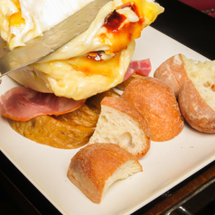 ラクレット焼きチーズかけ スイス