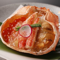 料理メニュー写真 蟹と寿司会席