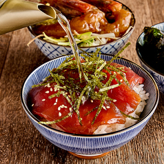 漬けまぐろ茶碗丼