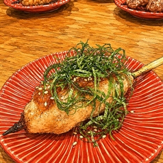 【山梨県産信玄鶏】4種のひき肉の梅しそ生つくね串