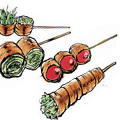 トマトの豚巻き串