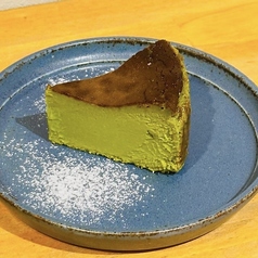 抹茶バスクチーズケーキ