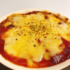 とろけるチーズのグラタンパスタ