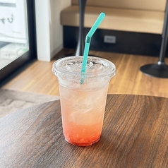 いちごのフレッシュソーダ