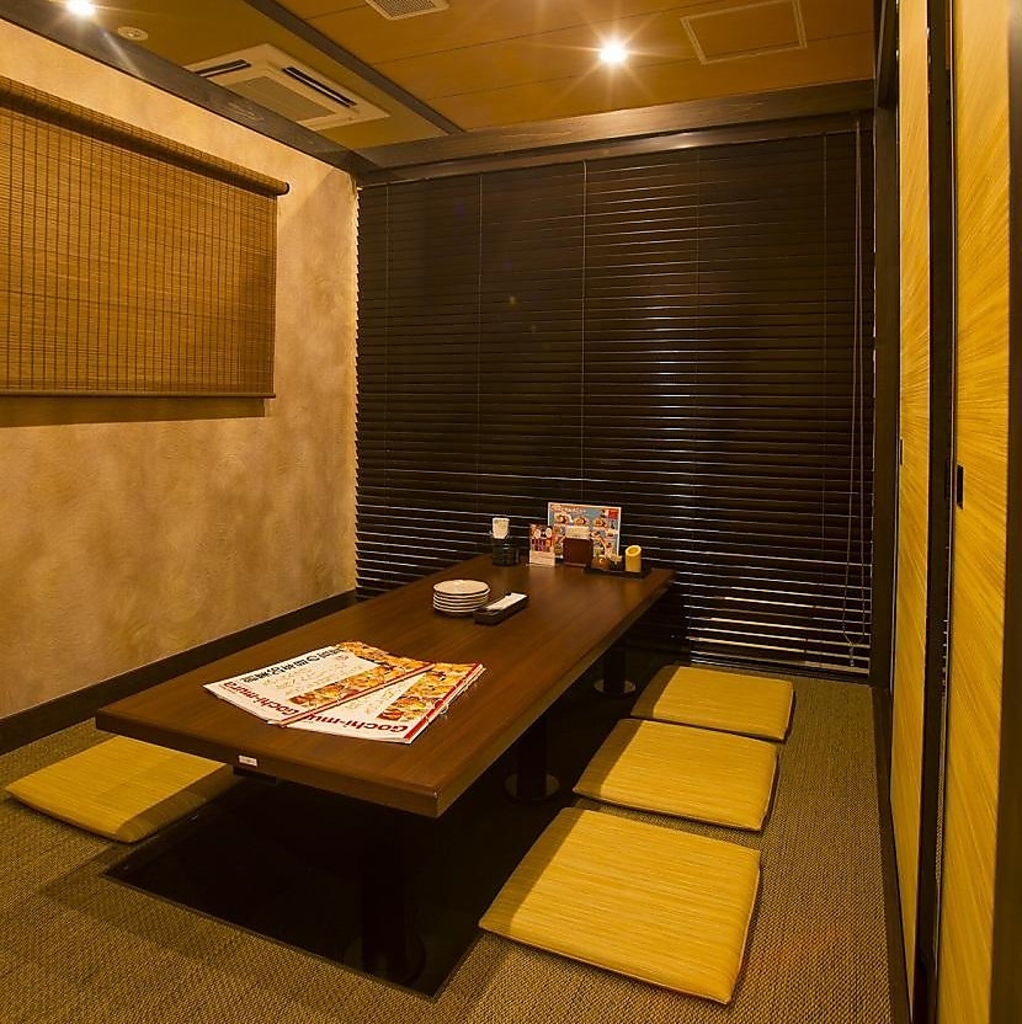 【全席完全個室！】隠れ家的雰囲気もステキなお店にはお座敷・テーブルの個室が全22卓あります。