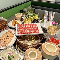 四川火鍋（魚鍋、焼魚）専門店のコース写真