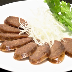 腸詰の薄切り