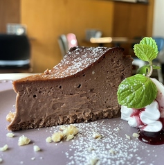 チョコレートバスクチーズケーキ