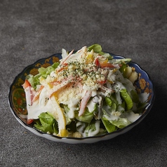 チーズたっぷりシーザーサラダ