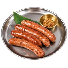 [鉄板もの]粗挽きウインナー焼き