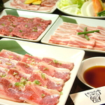まだまだ沢山、ワンランク上のお肉が食べ放題で楽しめて、2時間食放・飲放で5500円は安いっ！！