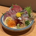 料理メニュー写真&nbsp;特選お造り三点盛り　(2～3人前)