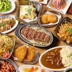 【飲み放題付き題】お料理食べ放題＆飲み放題プラン!!