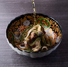 〆鯖のガリ紫蘇和え