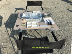 2名様～ご利用いただけるBBQサイトをご用意しております！テーブルコンロは1台4名様でご利用可能です♪