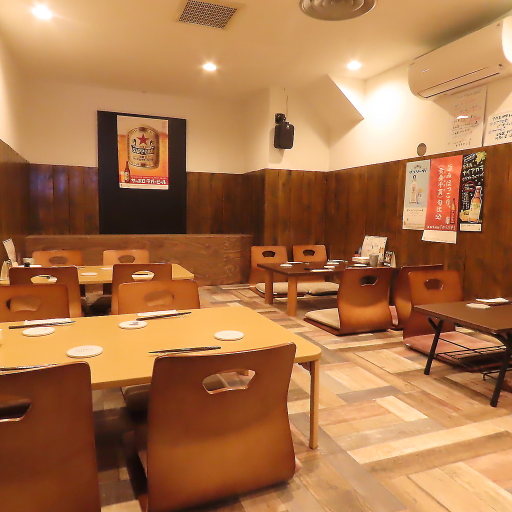 北海道では珍しいやきとん専門店！旭川駅徒歩7分、ご宴会にも便利な好立地です。