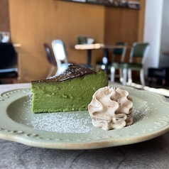 抹茶バスクチーズケーキ