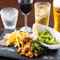 料理メニュー写真&nbsp;ちょい飲みセット【ドリンク2杯付】