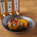 料理メニュー写真&nbsp;越の鶏つくね※タレ卵黄付き