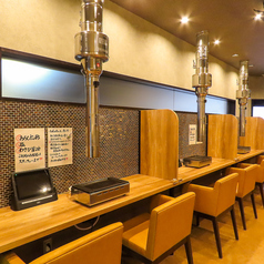 お一人様でのご利用可能なカウンター席