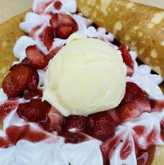 クラッシュいちごアイス