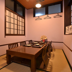 お座敷の完全個室もご用意！個室でゆっくりお食事をお楽しみください！