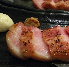 厚切りベーコン黒胡椒焼