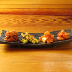 キムチ全種盛り