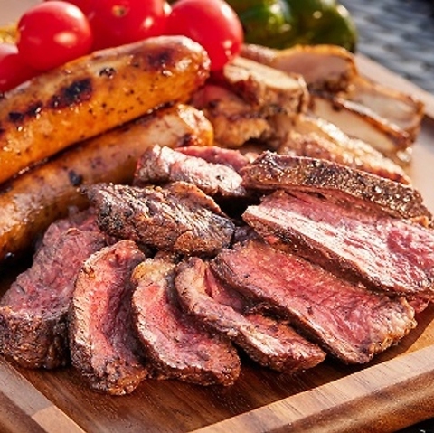 駅近！解放感◎の空間でBBQグリルを囲んで乾杯！BBQ食材持込み制！昼飲みにもどうぞ☆