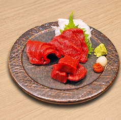 吟味 3種の馬刺し盛り