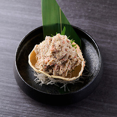 ズワイ蟹味噌和え