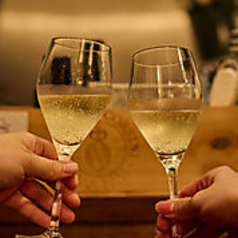 豊富なグラスワイン