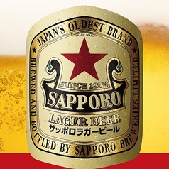 瓶ビール（赤星）