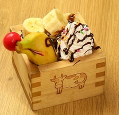 チョコバナナパフェ