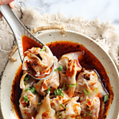 秘製ラー油雲呑